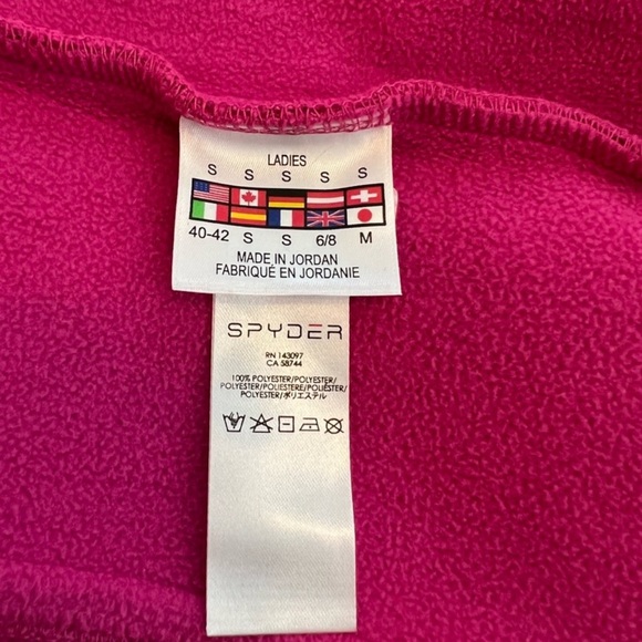 Spyder Endure Full Zip Mid Layer Jacket Size Small
Pink Layering Fleece Lined - Picture 7 of 9